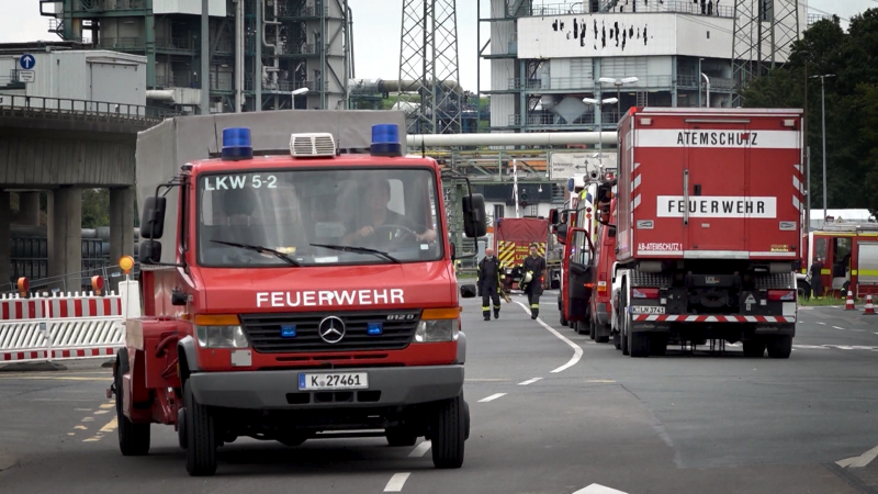 Chempark Leverkusen: Ein Jahr nach der Explosion (Foto: SAT.1 NRW)