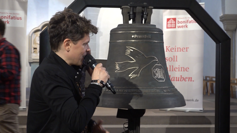 Michael Patrick Kelly auf dem Libori in Paderborn (Foto: SAT.1 NRW)