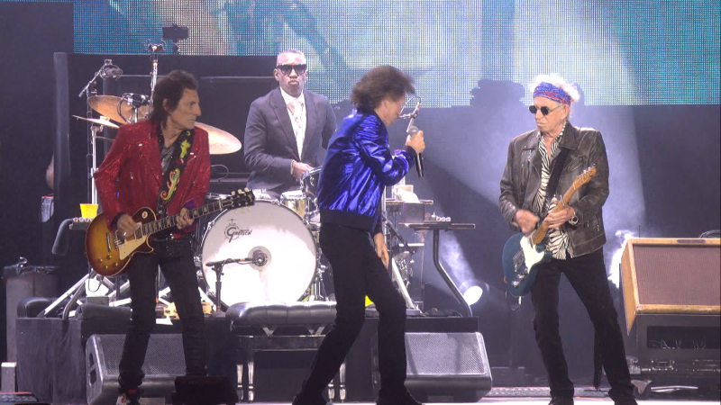 Die Rolling Stones in Gelsenkirchen (Foto: SAT.1 NRW)