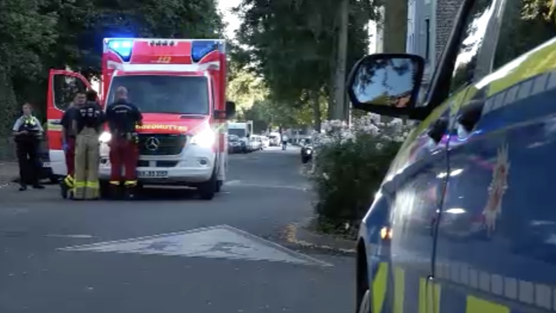 Vom Auto überfahren: Kind in Lebensgefahr (Foto: SAT.1 NRW)