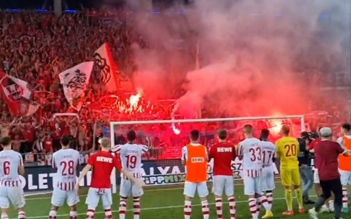 1.FC Köln zieht in Gruppenphase der Conference league ein (Foto: SAT.1 NRW)