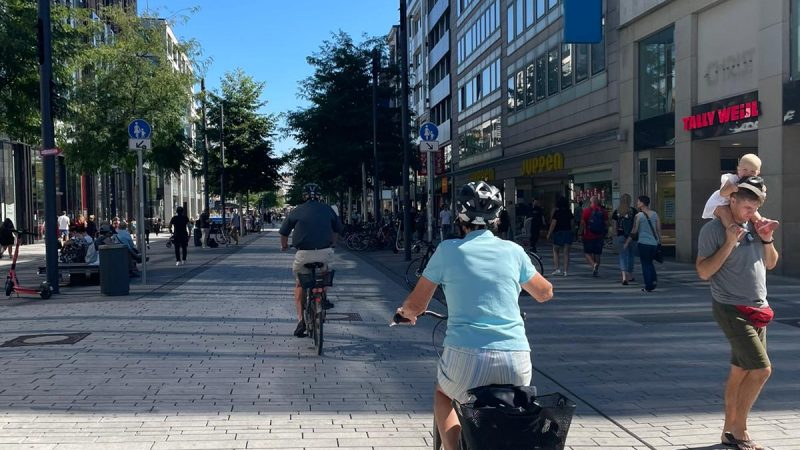 Tempolimit für Radfahrer (Foto: SAT.1 NRW)