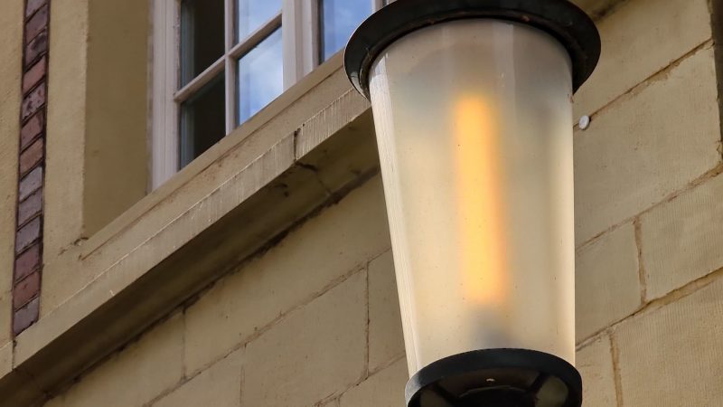 Wieso leuchten in Münster die Lampen? (Foto: SAT.1 NRW)