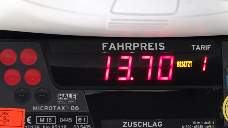 Taxipreise explodieren in Düsseldorf (Foto: SAT.1 NRW)