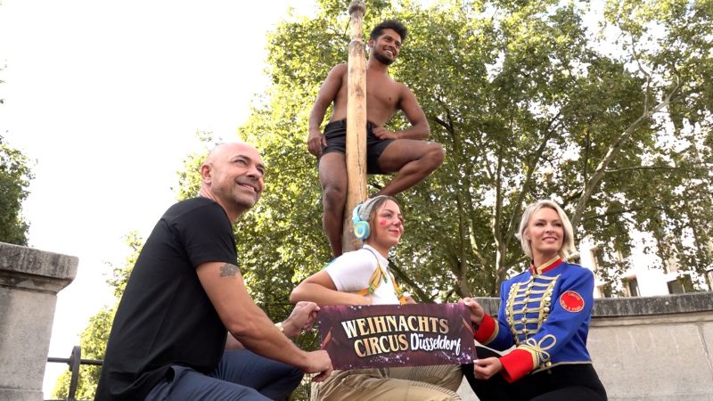 Vorbereitung auf Weihnachtszirkus startet (Foto: SAT.1 NRW)