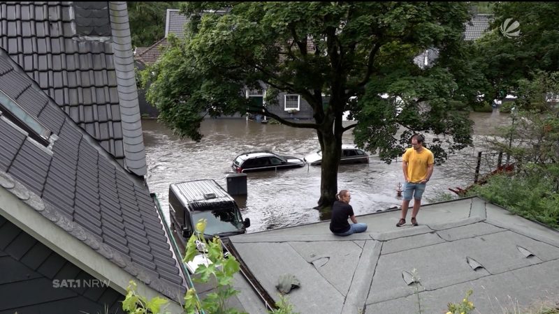 Kritik an Hochwasserschutz (Foto: SAT.1 NRW)