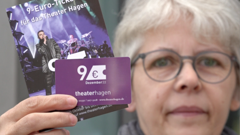 Theater Hagen verkauft 9-Euro-Ticket (Foto: SAT.1 NRW)