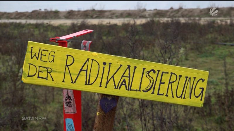 Klima-Krawall in Lützerath? (Foto: SAT.1 NRW)