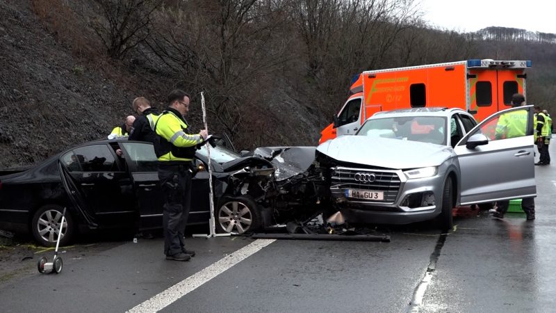 Tödlicher Crash (Foto: SAT.1 NRW)