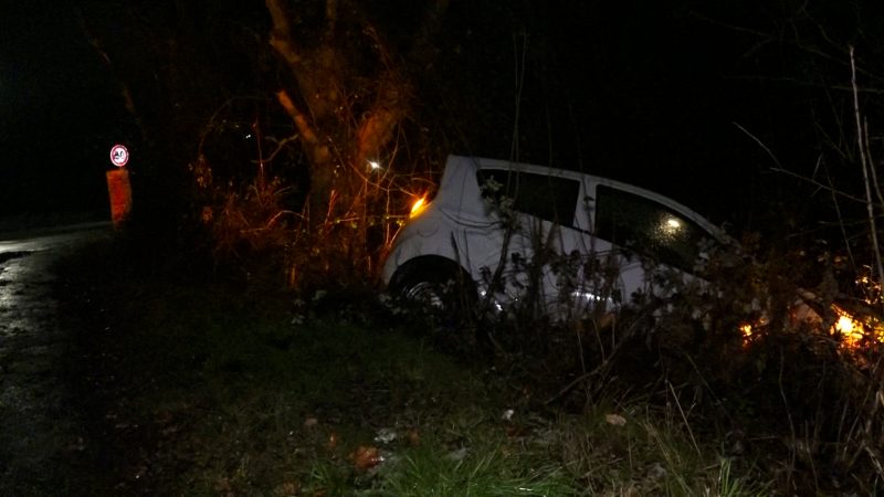 Spiegelglatte Straßen in NRW (Foto: SAT.1 NRW)