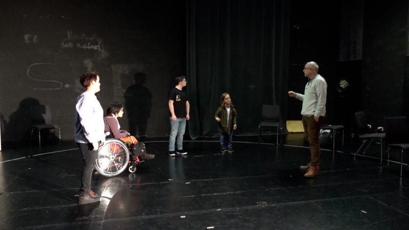 Schauspielausbildung für Menschen mit Behinderung (Foto: SAT.1 NRW)