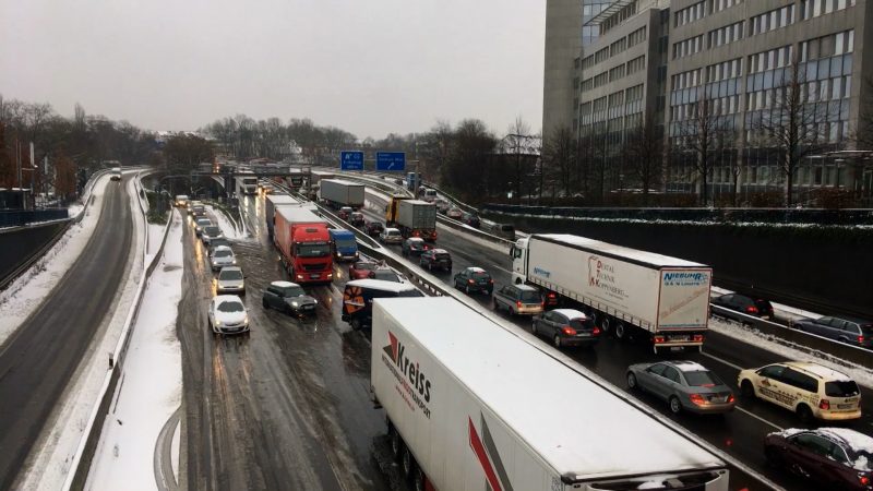 Wintereinbruch in NRW! (Foto: SAT.1 NRW)