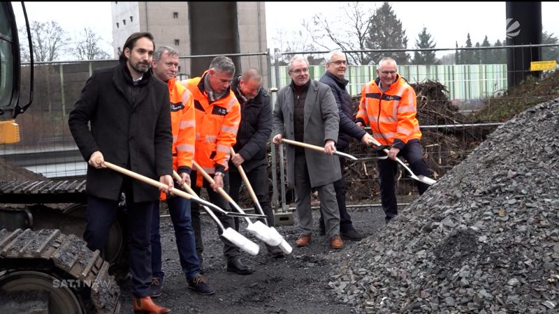 Spatenstich am Kreuz Kaiserberg (Foto: SAT.1 NRW)