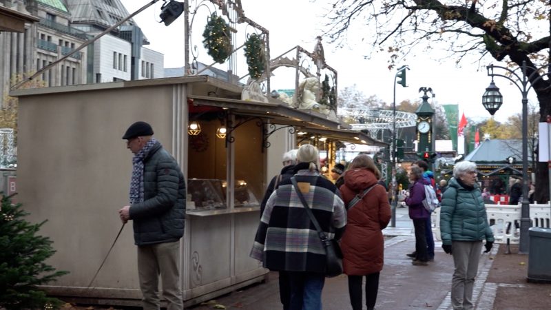 Bedrohungslage Weihnachtsmarkt (Foto: SAT.1 NRW)