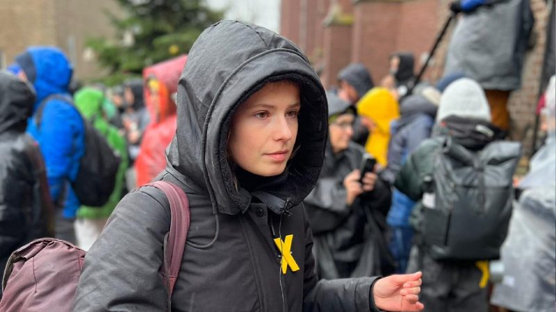 Prominente unterstützen Lützerath-Protest (Foto: SAT.1 NRW)