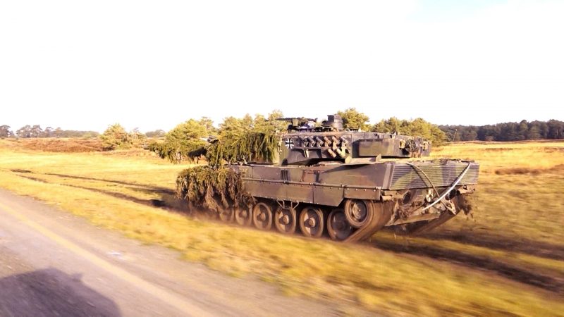 Kampfpanzer für die Ukraine kommen aus NRW (Foto: SAT.1 NRW)