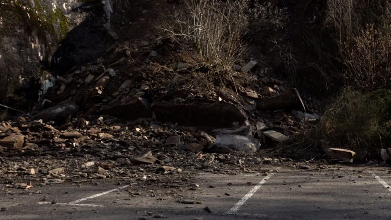 Erdrutsch in Siegen (Foto: SAT.1 NRW)