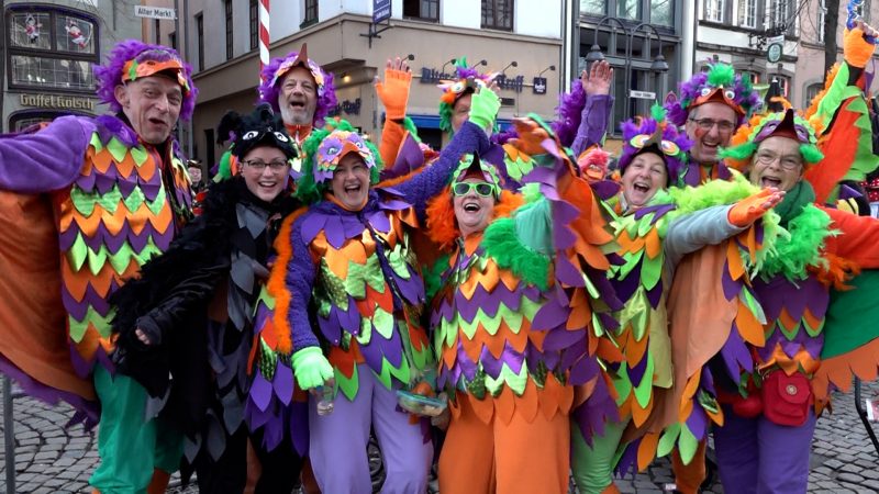 Rosenmontagszüge in Köln und Düsseldorf (Foto: SAT.1 NRW)