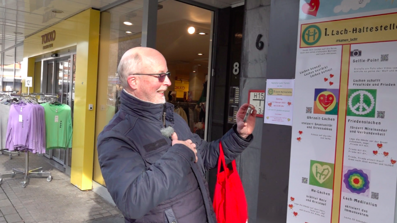 Lachhaltestelle in Kamen (Foto: SAT.1 NRW)