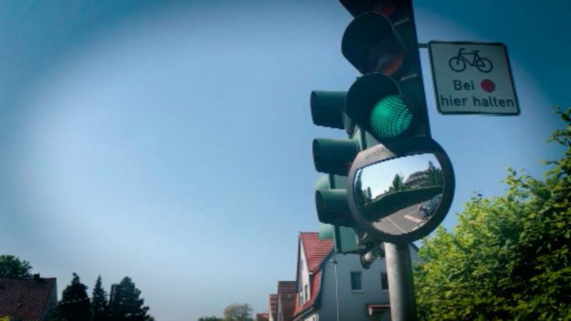 Menden kämpft um Ampelspiegel (Foto: SAT.1 NRW)