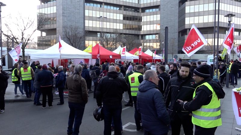 Verdi ruft am Montag zu weiteren Warnstreiks auf (Foto: SAT.1 NRW)