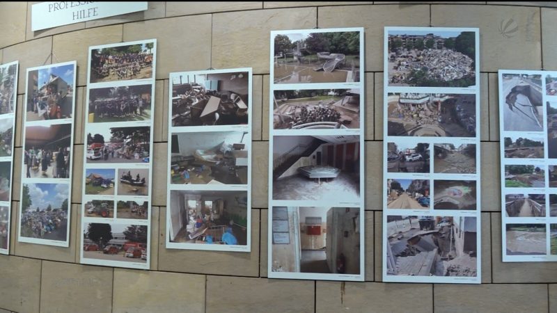 Ausstellung zur Jahrhundertflut (Foto: SAT.1 NRW)