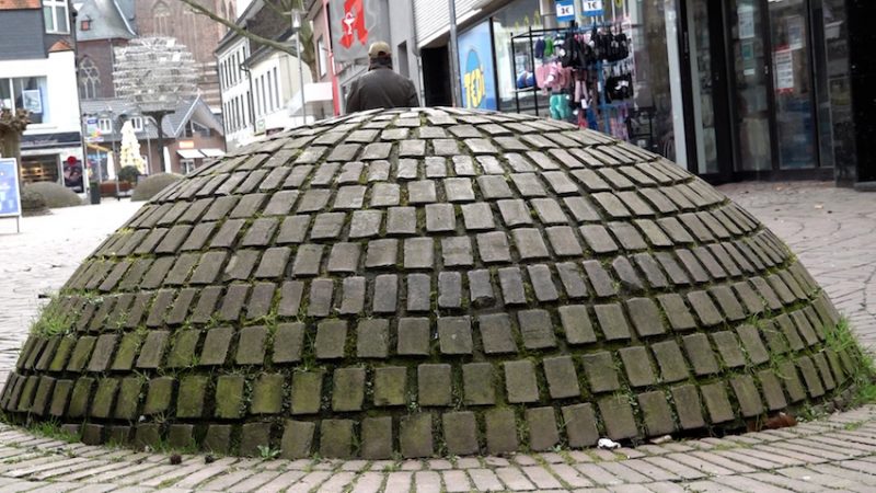 Kuriose Idee: Baudenkmal Fußgängerzone (Foto: SAT.1 NRW)