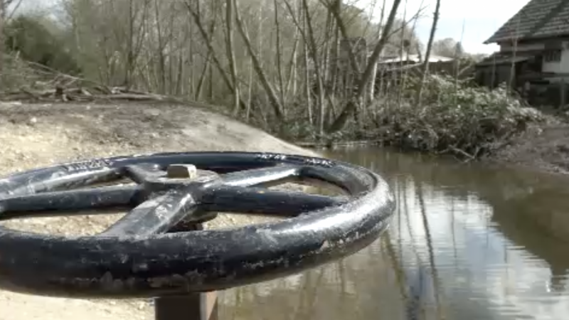 Frisches Wasser für die Emscher (Foto: SAT.1 NRW)