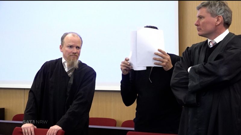 Prozess: Mann ersticht Ehefrau (Foto: SAT.1 NRW)