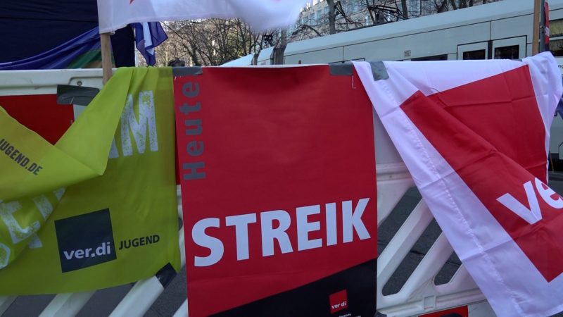 Streiks im Groß- und Außenhandel (Foto: SAT.1 NRW)