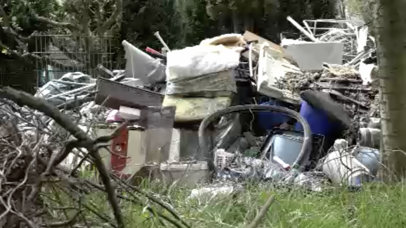 Messie-Garten von Recklinghausen (Foto: SAT.1 NRW)