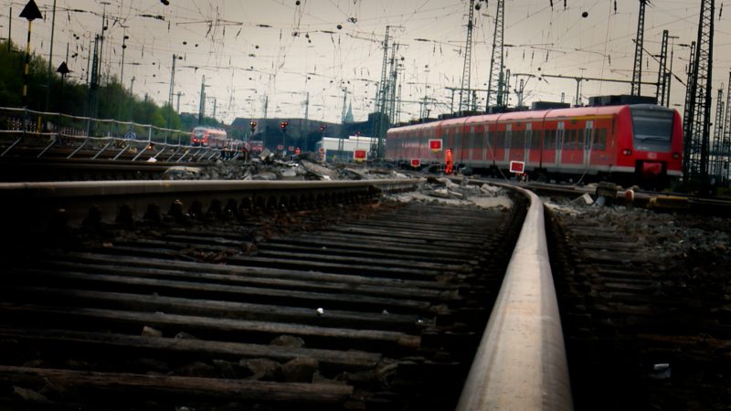 Wieder Streik bei der Bahn (Foto: SAT.1 NRW)