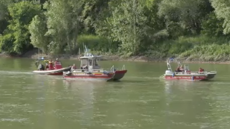 Siebenjähriger Junge und Vater im Rhein ertrunken (Foto: SAT.1 NRW)