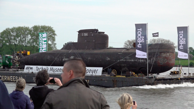 U-Boot-Transport durch NRW (Foto: SAT.1 NRW)