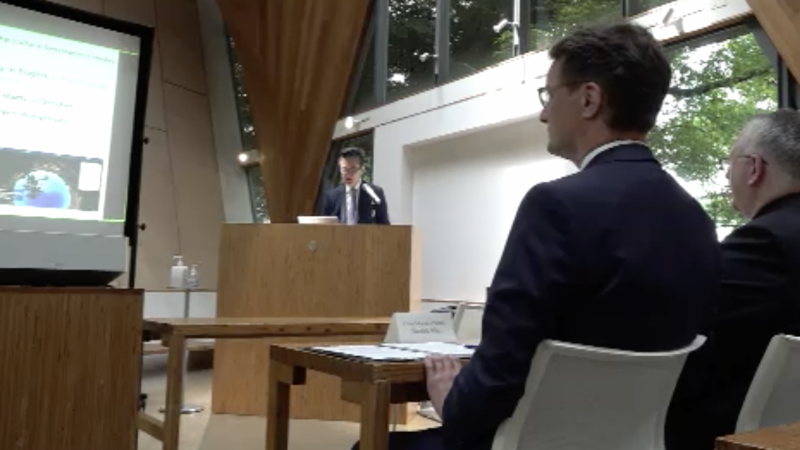 Ministerpräsident Hendrik Wüst in Japan (Foto: SAT.1 NRW)