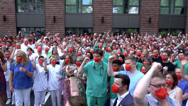 Alarmstufe Rot im Krankenhaus (Foto: SAT.1 NRW)