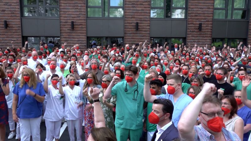 Alarmstufe Rot im Krankenhaus (Foto: SAT.1 NRW)