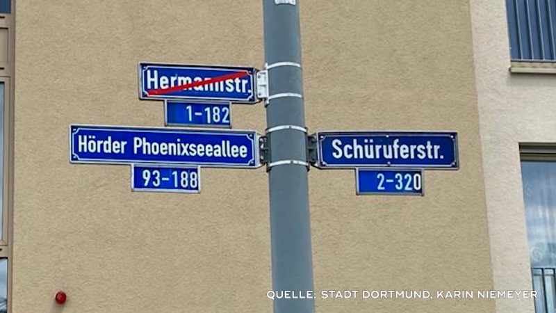 Straßenumbenennung sorgt für Chaos in Dortmund (Foto: SAT.1 NRW)