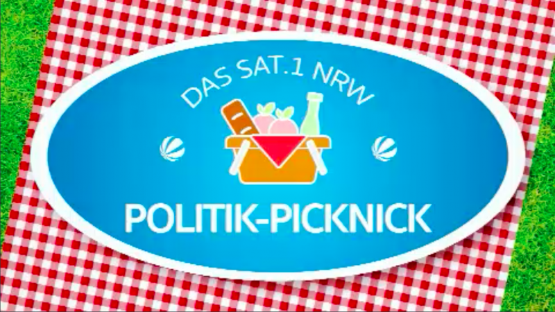 Picknick-Interview: NRW-Finanzminister Marcus Optendrenk (Foto: SAT.1 NRW)