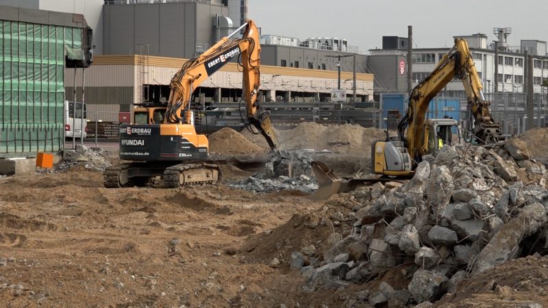 Spatenstich für neues Busdepot (Foto: SAT.1 NRW)