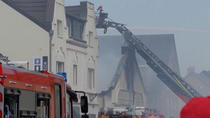 Brandermittlungen in Sankt Augustin abgeschlossen (Foto: SAT.1 NRW)