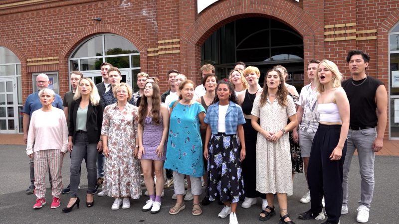 Probenstart fürs „Pur“-Musical (Foto: SAT.1 NRW)