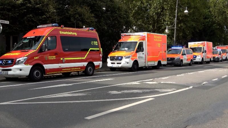 Schlägerei in Recklinghausen (Foto: SAT.1 NRW)