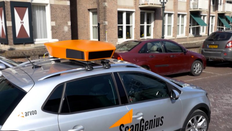 Scan-Autos gegen Parksünder (Foto: SAT.1 NRW)
