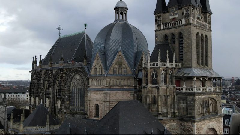 Aachener Dom erhält 3D-Scan (Foto: SAT.1 NRW)