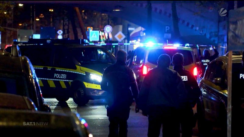 Schüsse in Köln: Zwei Männer schwer verletzt (Foto: SAT.1 NRW)
