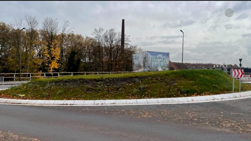 Neuer Kreisverkehr kurz vor Abriss? (Foto: SAT.1 NRW)