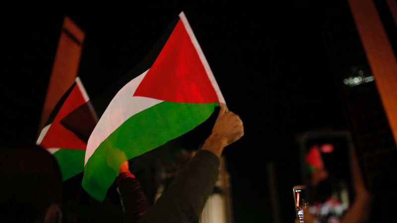 Diskussionen nach Pro-Palästina-Demos (Foto: SAT.1 NRW)