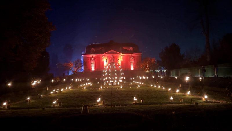 Weihnachtswunderwelt startet im Schloss Benrath (Foto: SAT.1 NRW)