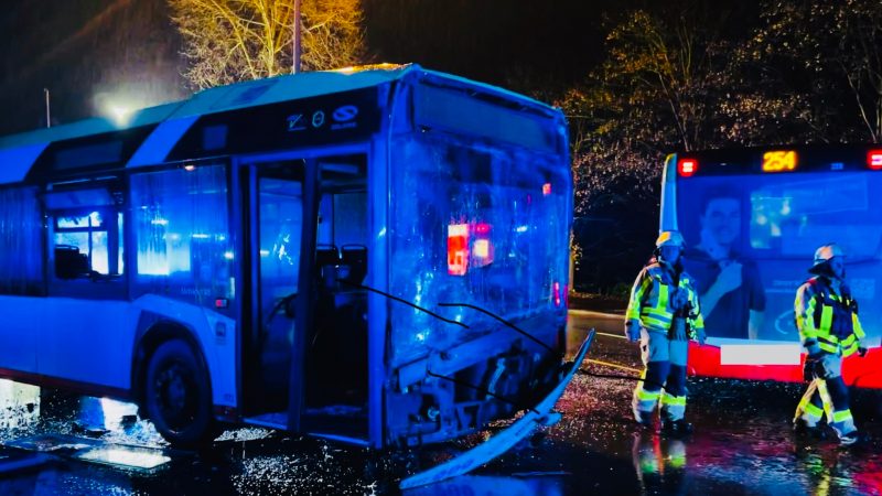 Busunfall in Gladbeck (Foto: SAT.1 NRW)